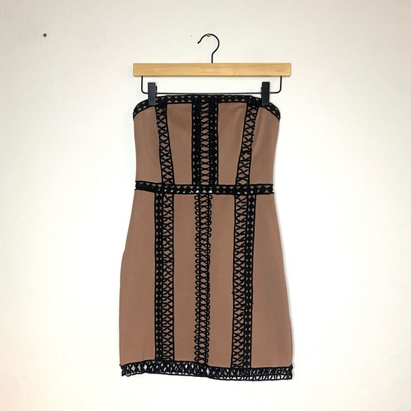 NWOT Free People City Lights Strapless Dress NEW Size 2 - Picture 1 of 11